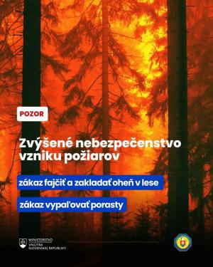 Čas zvýšeného nebezpečenstva vzniku požiaru